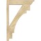 Ekena Millwork Merced Traditional Rough Sawn Outlooker, Douglas Fir, 6"W x 26"D x 38"H OUT06X26X38MRC01RDF - alternate 3